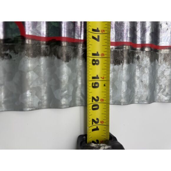 Christmas wall decor corrugated metal sign - Picture 3 of 4